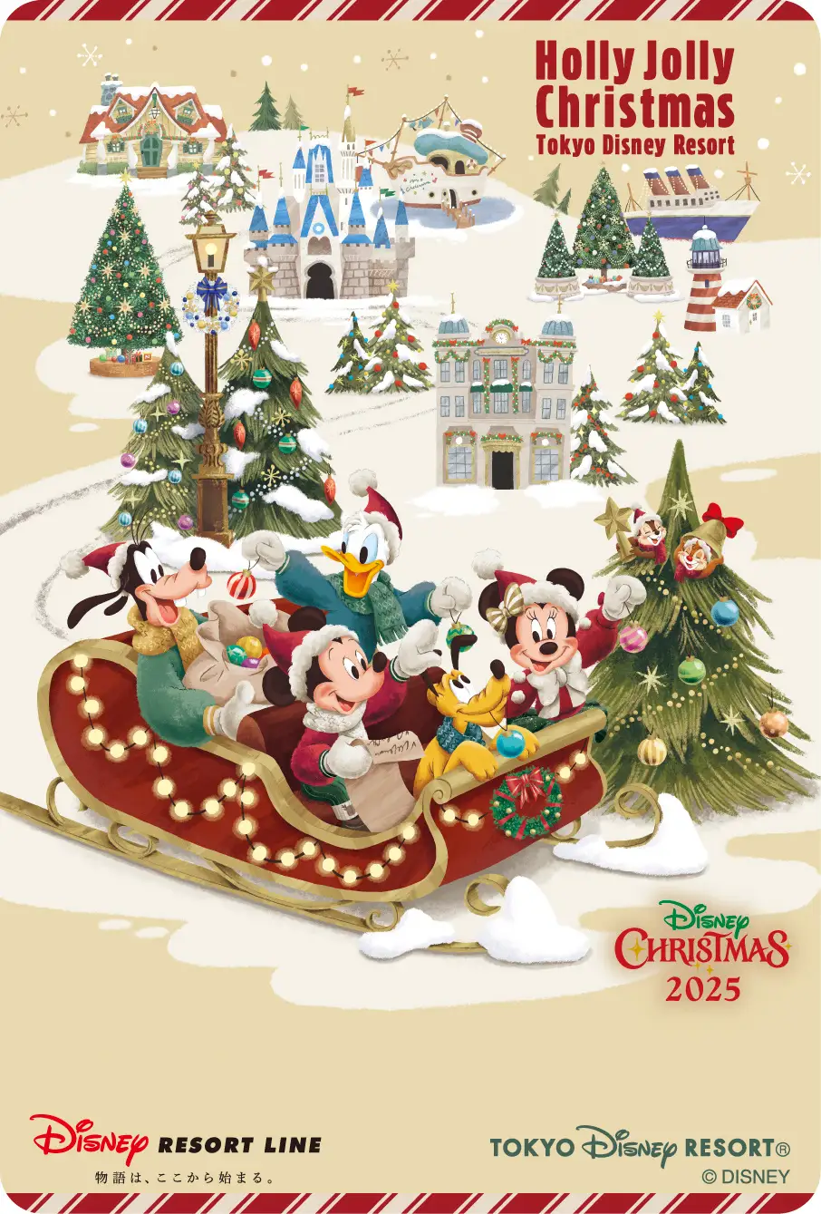 noël 2025 tokyo disney