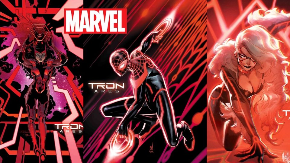 couvertures tron marvel