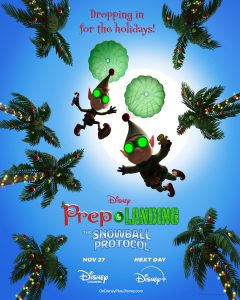 prep and landing : the snowball protocol poster