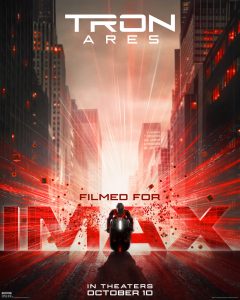 tron ares imax poster