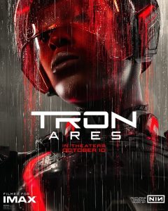 tron ares jodie turner-smith poster 2