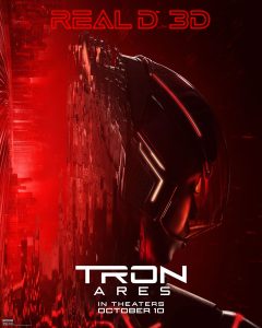 tron ares reald 3d poster