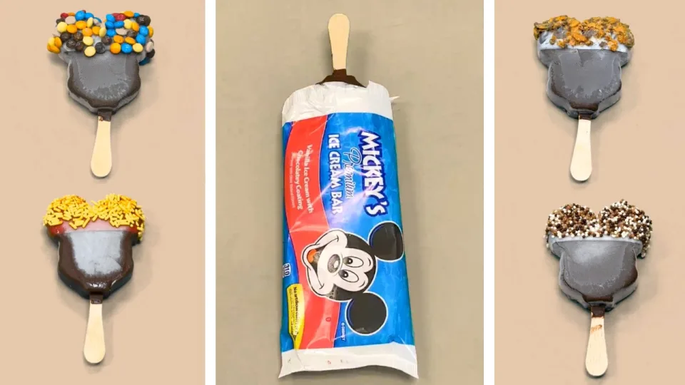 mickey's premium ice cream bars
