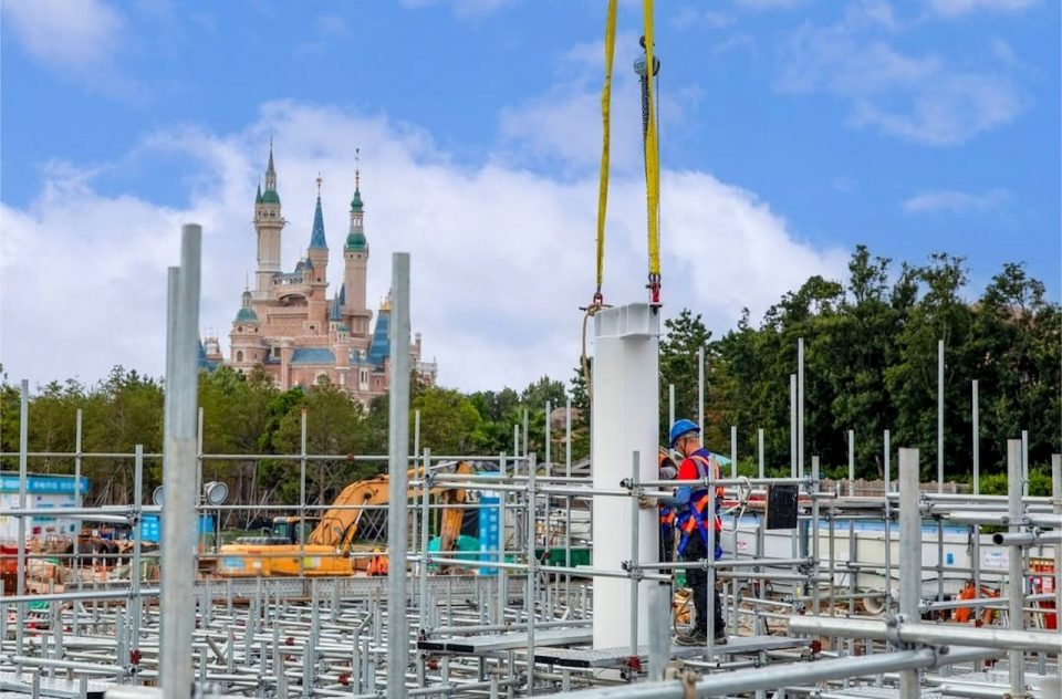 construction coaster spider-man