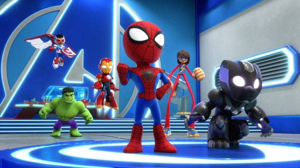 spidey and iron man : avengers team up