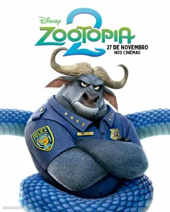 zootopie 2 chef bogo affiche