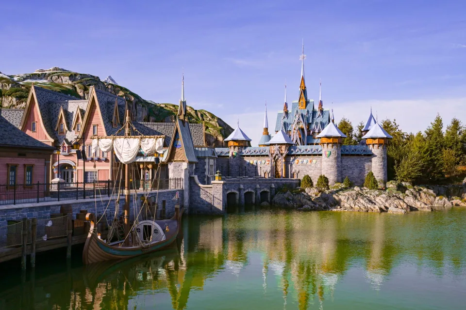 chantier world of frozen
