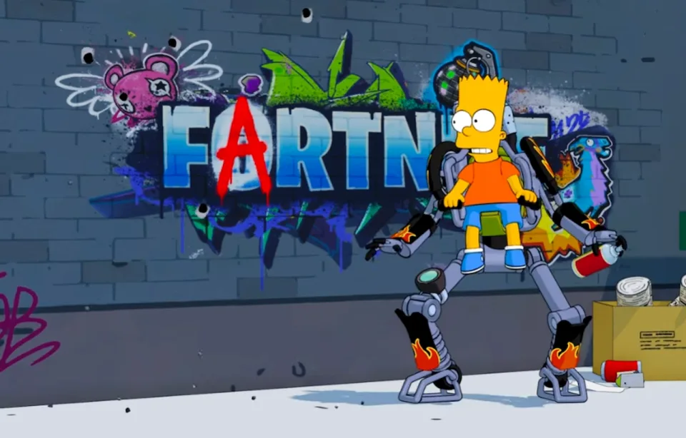fortnite simpson