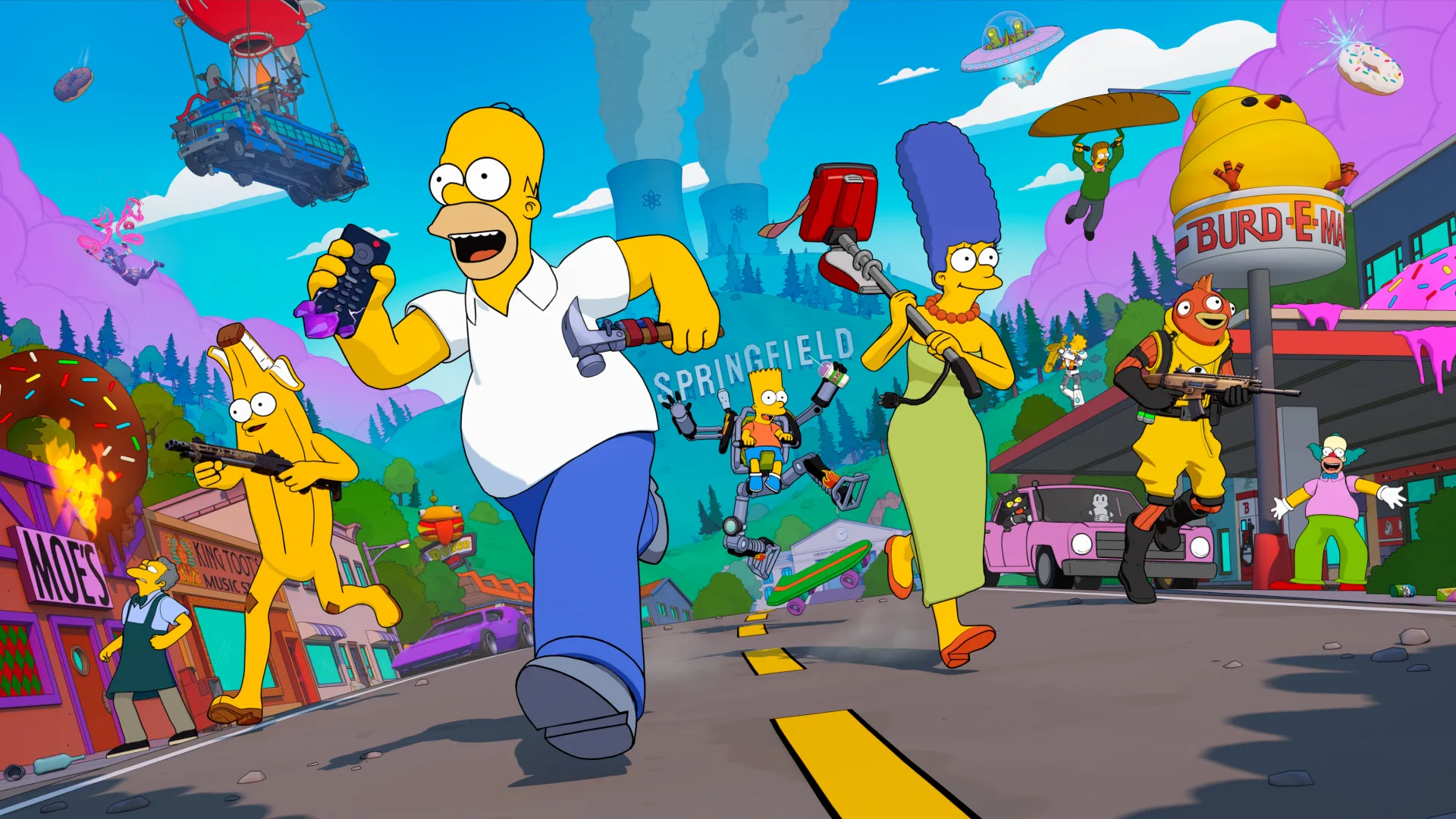 fortnite simpson