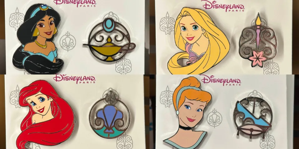pins princesses disneyland paris décembre 2025