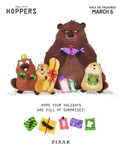 hoppers holydays card