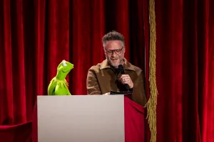 kermit seth rogen muppet show 50th anniversary event