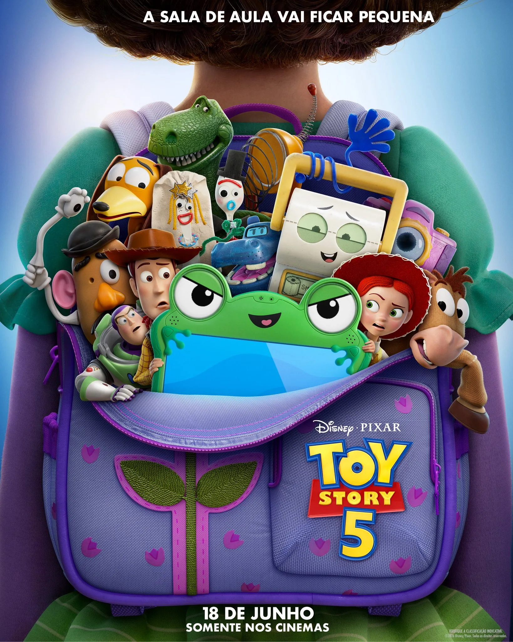 Nouvelle Affiche De Toy Story 5 R v l e Par Disney Brasil Disneyphile