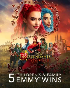 descendants the rise of red children & emmy awards 