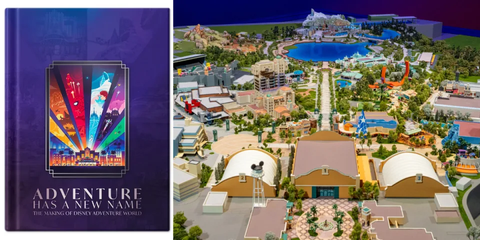 livre création disney adventure world