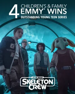 star wars skeleton crew children & emmy awards