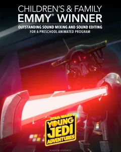 star wars young jedi adventures children & emmy awards