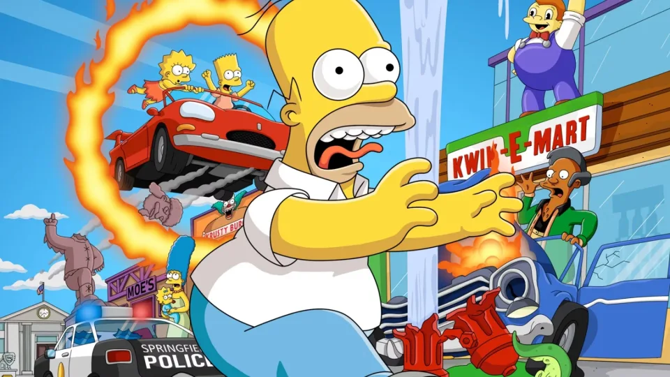 simpsons hit run
