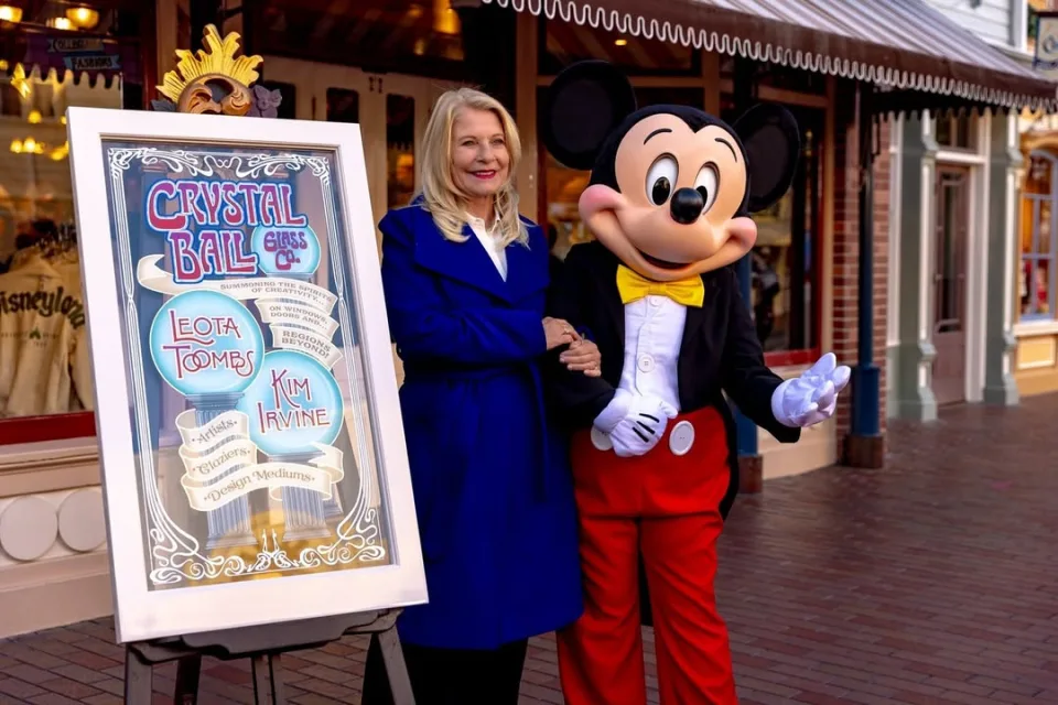 kim irvine fenêtre disneyland