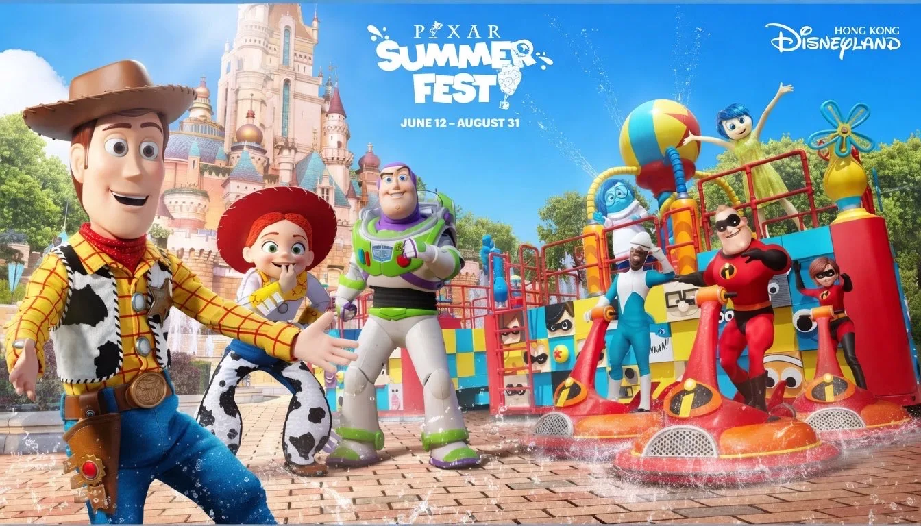 Hong Kong Disneyland lance son grand festival Pixar cet été | Disneyphile