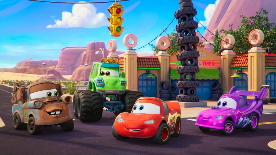 première image cars lightning racers