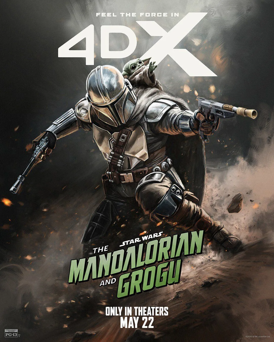 affiches mandalorian grogu