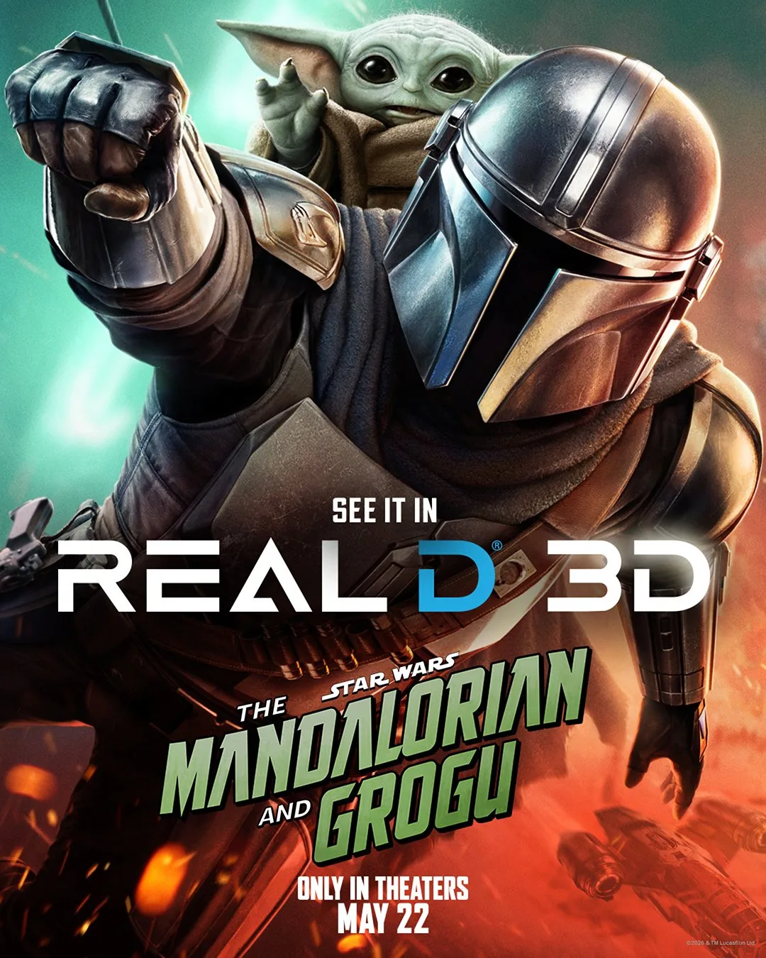 affiches mandalorian grogu