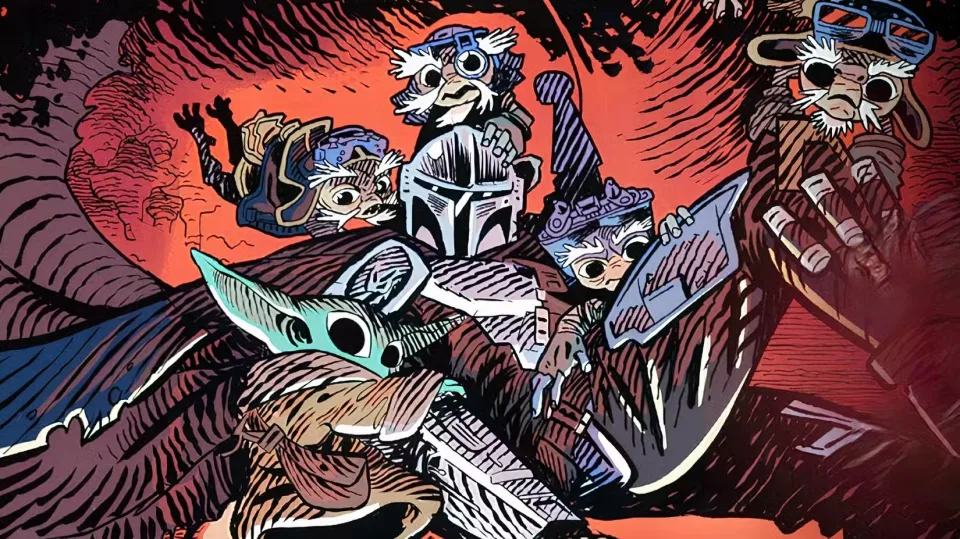 comic préquel mandalorian