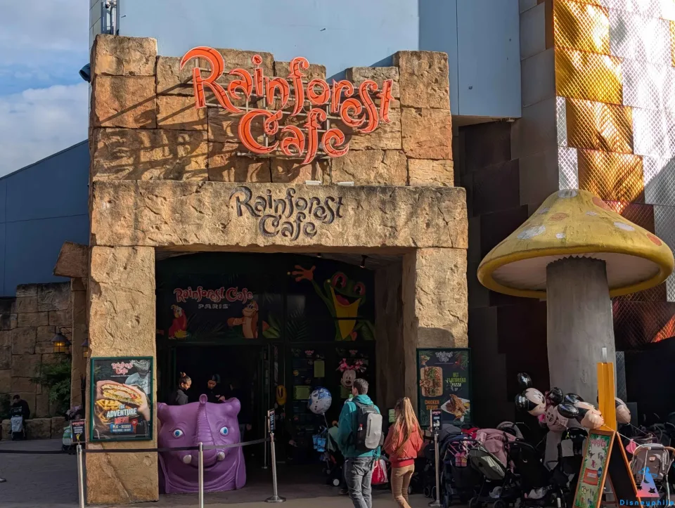 fermeture rainforest café