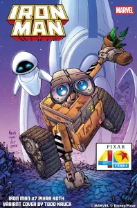 wall-e iron man comics
