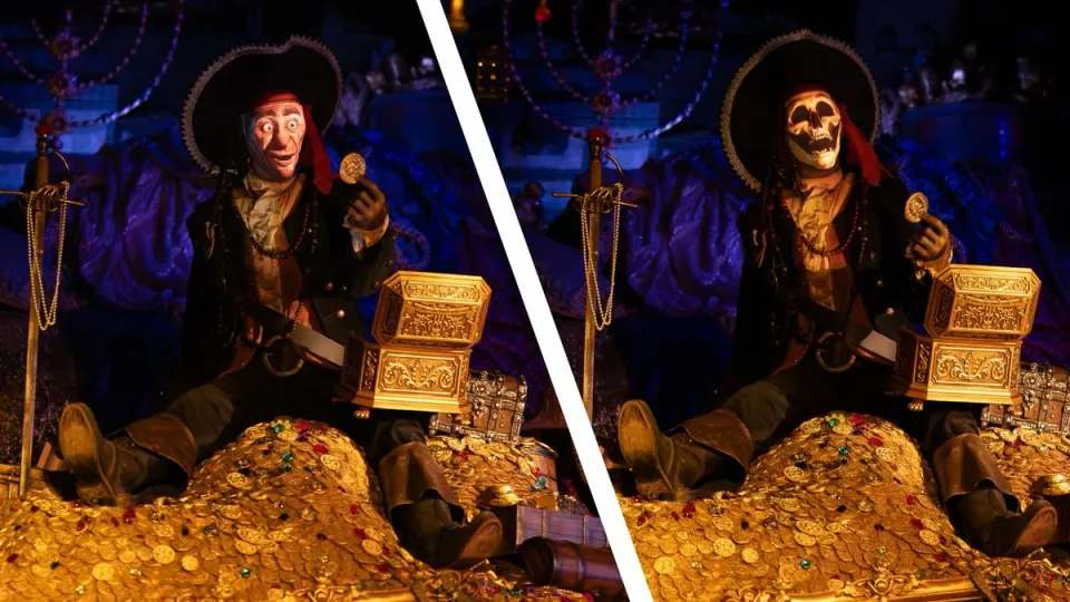 animatronique pirates disneyland