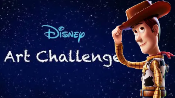disney art challenge fin