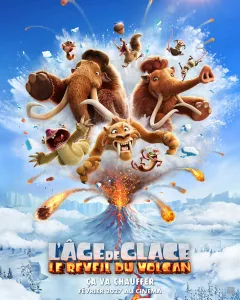 l'âge de glace : le réveil du volcan affiche