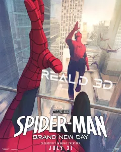 spider-man : brand new day reald 3d poster