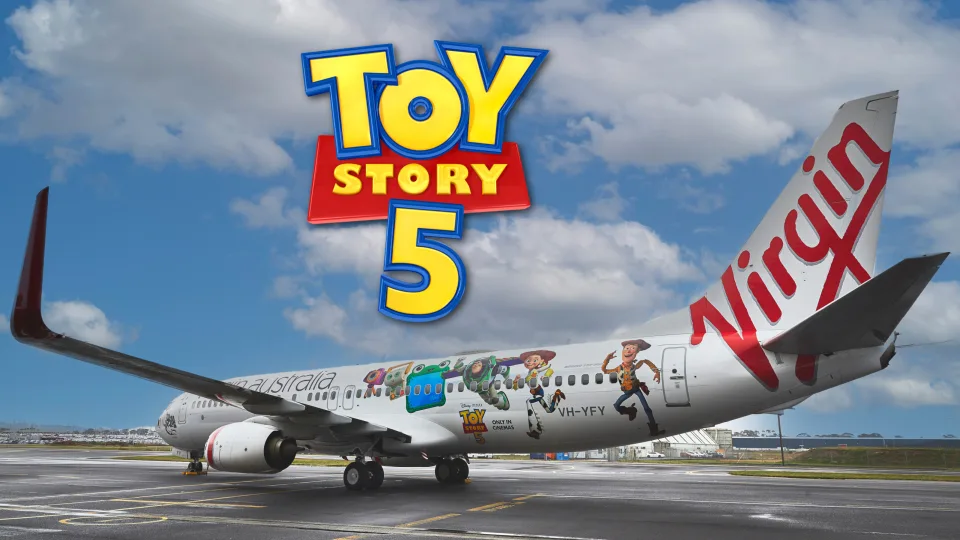 virgin australia toy story 5
