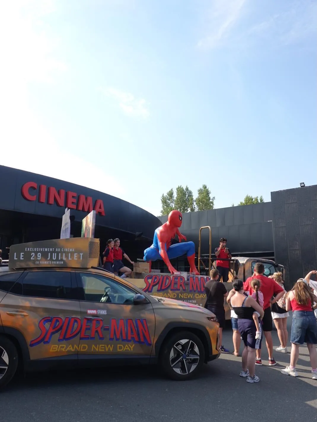 caravane spider-man brand new day