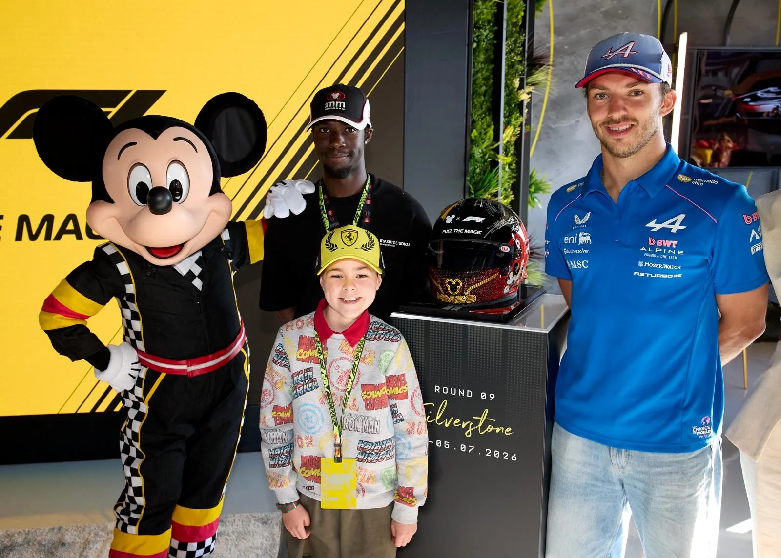 disney formule 1 make-a-wish