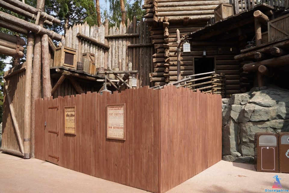 Fort Comstock panneaux