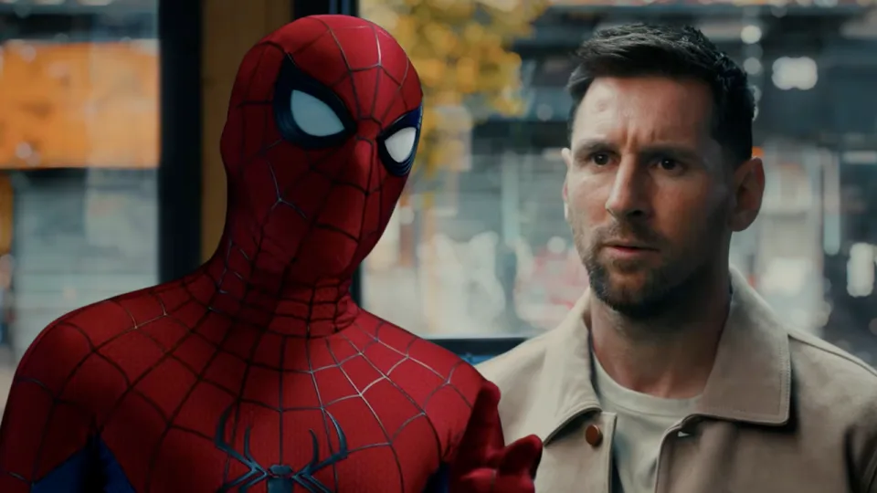 spider-man lionel messi