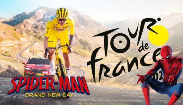 spider-man tour de france