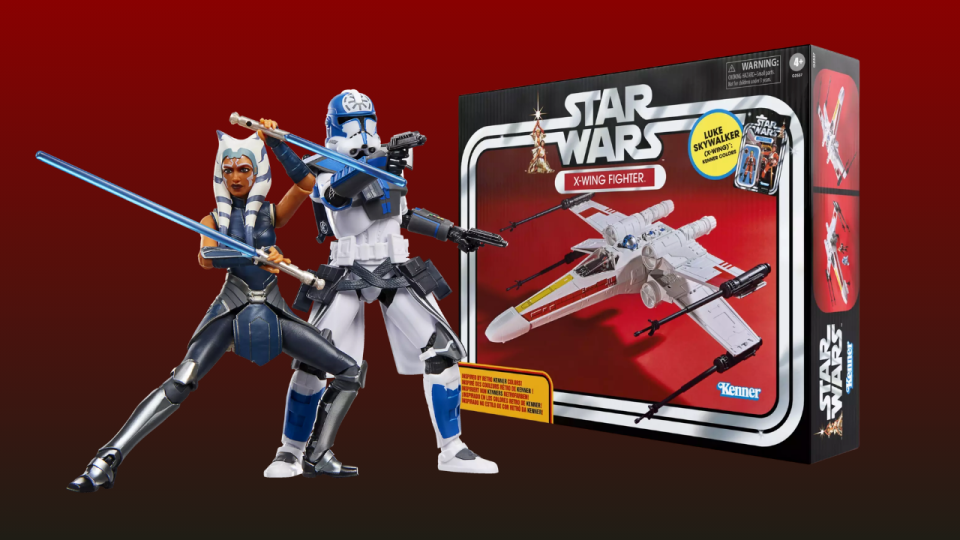 Hasbro Pulse Star Wars Ahsoka Jesse X-Wing façon Kenner