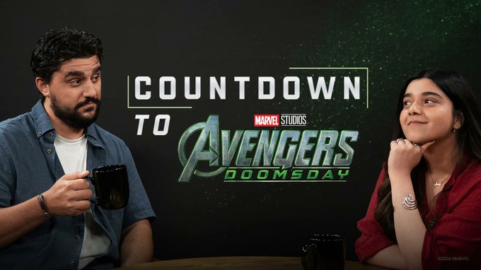 countdown to avengers doomsday : officialpodcast keyart