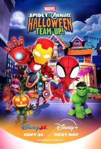 spidey and the avengers : halloween team up !