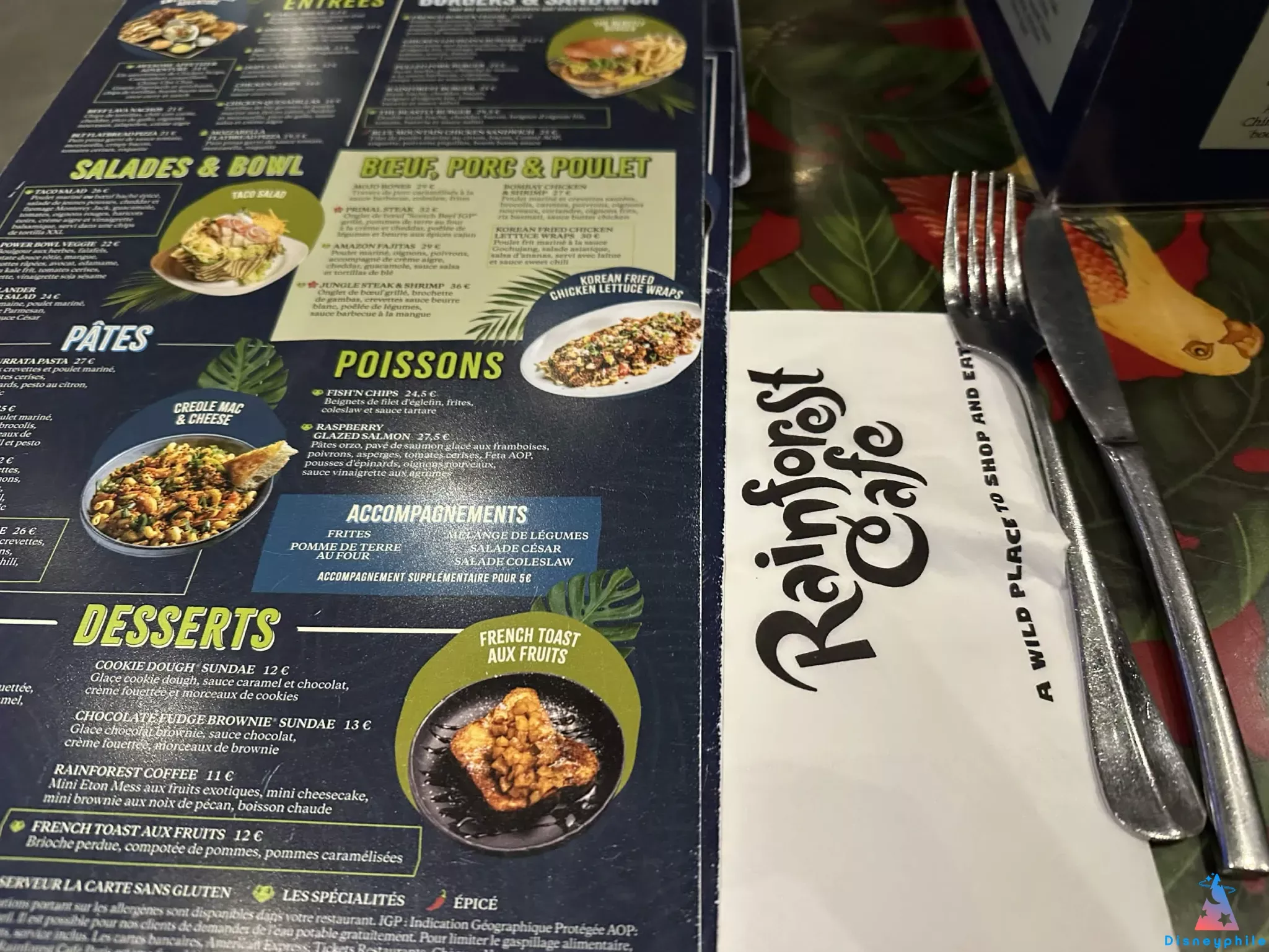 Rainforest Café Disneyland Paris fermeture