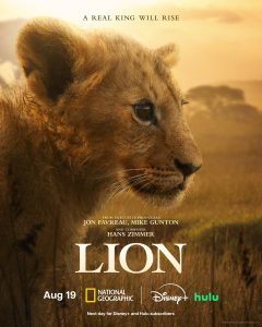 lion natgeo poster