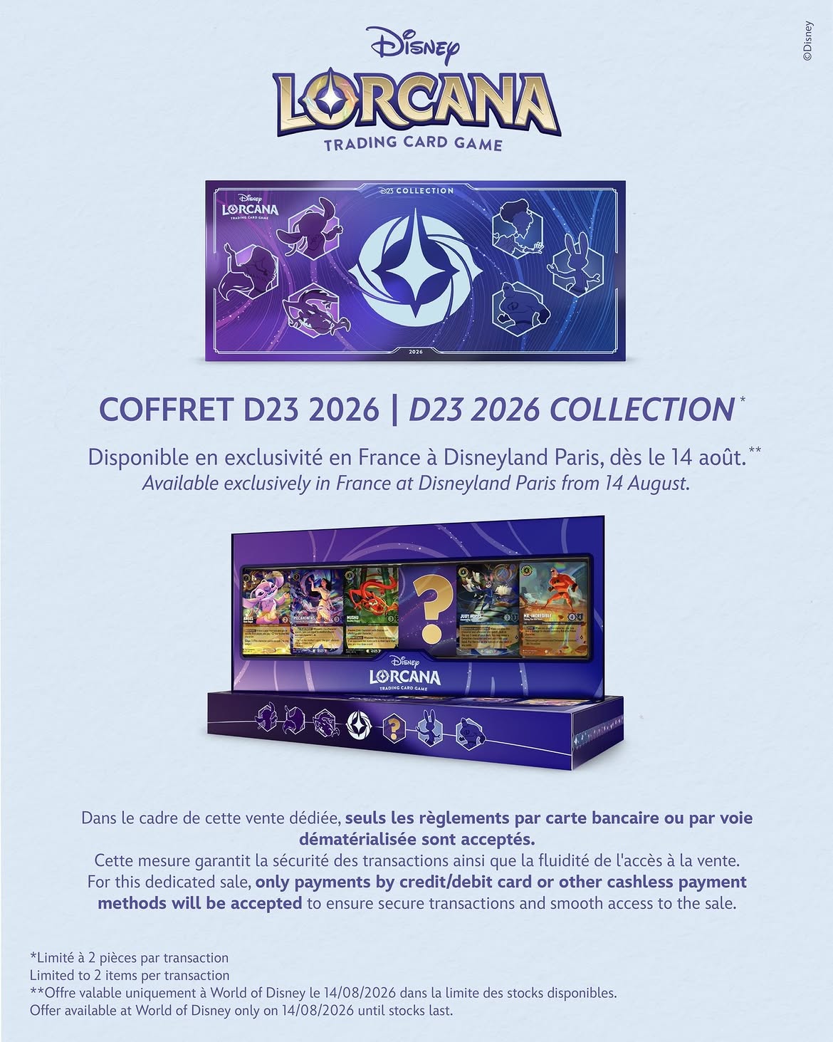 disney lorcana d23 2026