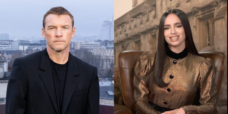 Sam Worthington et Sofia Carson