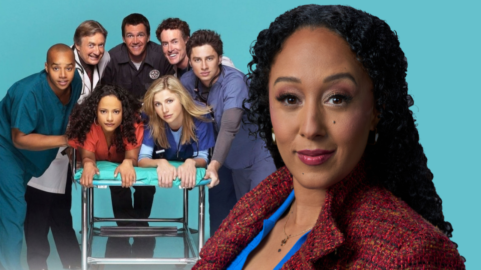Tamera Mowry-Housley scrubs