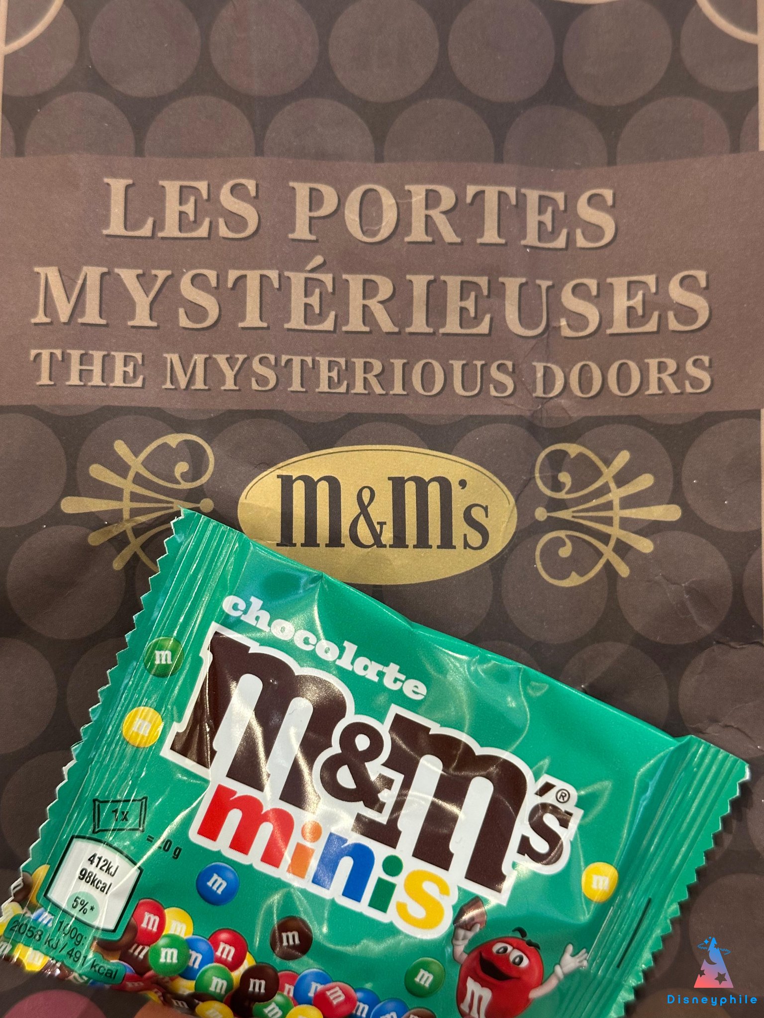 portes mystérieuses m&m's disneyland paris 2026