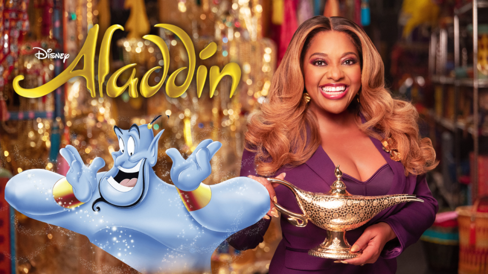 sherri sheperd aladdin génie